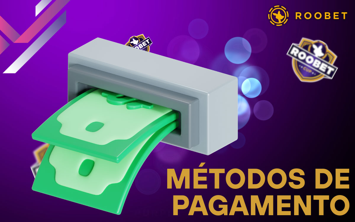 Roobet Métodos de Pagamento