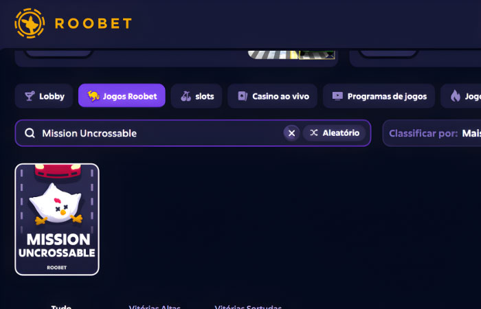 Roobet Mission Uncrossable