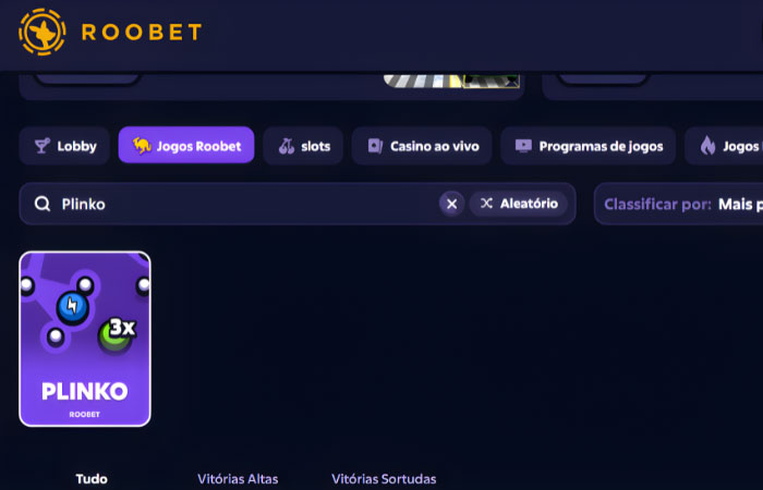 Roobet Plinko