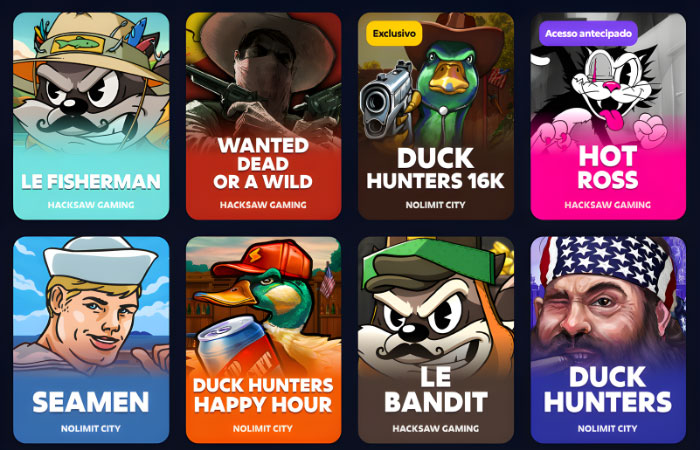Roobet Slots e Provedores